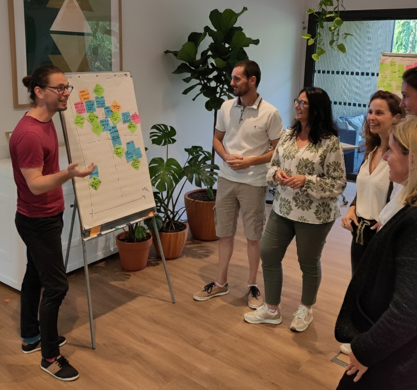 un coach au service de la collaboration des équipes